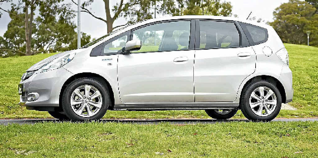 The Honda Jazz Hybrid. The Honda Jazz Hybrid.